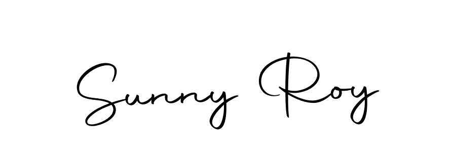 Use a signature maker to create a handwritten signature online. With this signature software, you can design (Autography-DOLnW) your own signature for name Sunny Roy. Sunny Roy signature style 10 images and pictures png