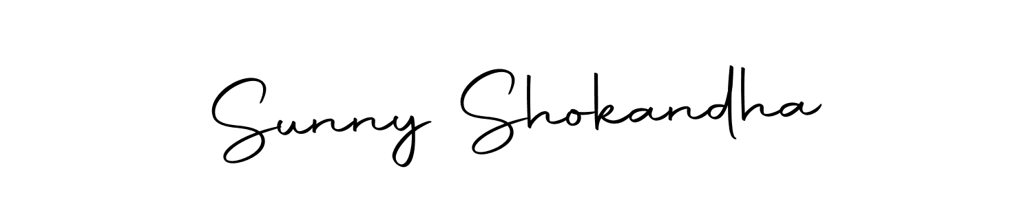 Make a short Sunny Shokandha signature style. Manage your documents anywhere anytime using Autography-DOLnW. Create and add eSignatures, submit forms, share and send files easily. Sunny Shokandha signature style 10 images and pictures png