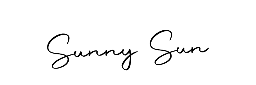 Create a beautiful signature design for name Sunny Sun. With this signature (Autography-DOLnW) fonts, you can make a handwritten signature for free. Sunny Sun signature style 10 images and pictures png