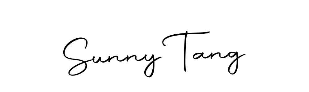 Make a beautiful signature design for name Sunny Tang. With this signature (Autography-DOLnW) style, you can create a handwritten signature for free. Sunny Tang signature style 10 images and pictures png