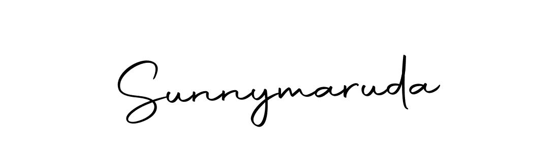 Make a beautiful signature design for name Sunnymaruda. With this signature (Autography-DOLnW) style, you can create a handwritten signature for free. Sunnymaruda signature style 10 images and pictures png