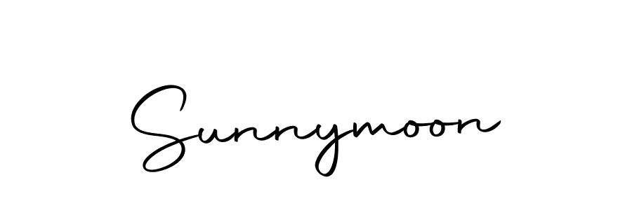Create a beautiful signature design for name Sunnymoon. With this signature (Autography-DOLnW) fonts, you can make a handwritten signature for free. Sunnymoon signature style 10 images and pictures png