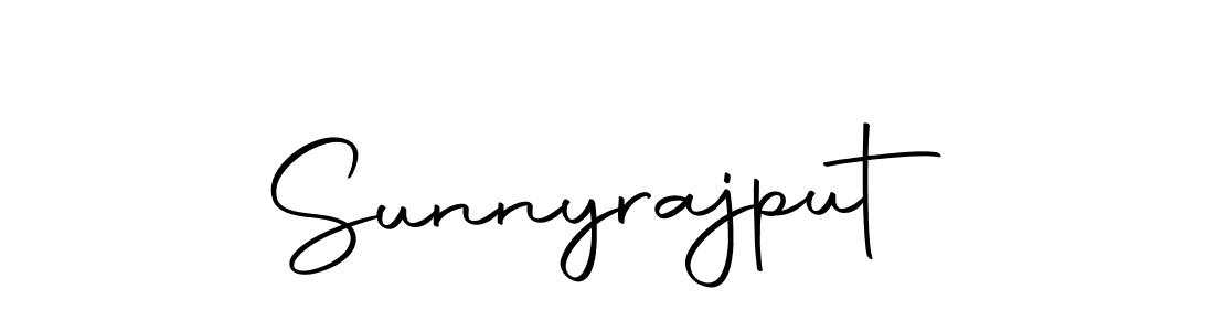 How to make Sunnyrajput signature? Autography-DOLnW is a professional autograph style. Create handwritten signature for Sunnyrajput name. Sunnyrajput signature style 10 images and pictures png