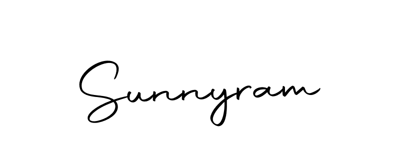 Make a beautiful signature design for name Sunnyram. Use this online signature maker to create a handwritten signature for free. Sunnyram signature style 10 images and pictures png