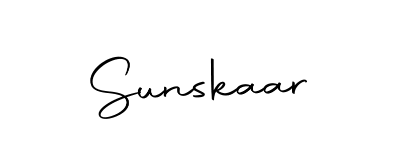 Sunskaar stylish signature style. Best Handwritten Sign (Autography-DOLnW) for my name. Handwritten Signature Collection Ideas for my name Sunskaar. Sunskaar signature style 10 images and pictures png