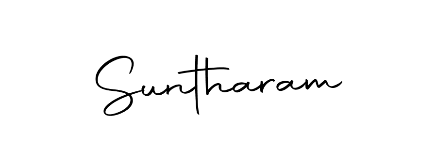 Use a signature maker to create a handwritten signature online. With this signature software, you can design (Autography-DOLnW) your own signature for name Suntharam. Suntharam signature style 10 images and pictures png