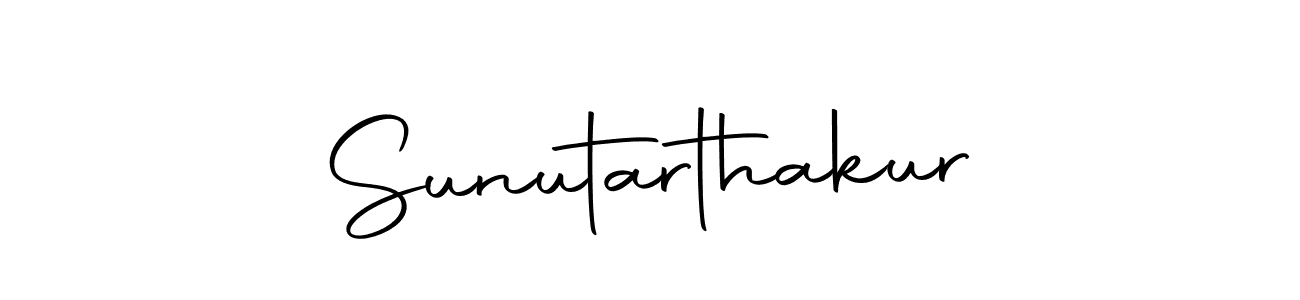 Make a beautiful signature design for name Sunutarthakur. Use this online signature maker to create a handwritten signature for free. Sunutarthakur signature style 10 images and pictures png