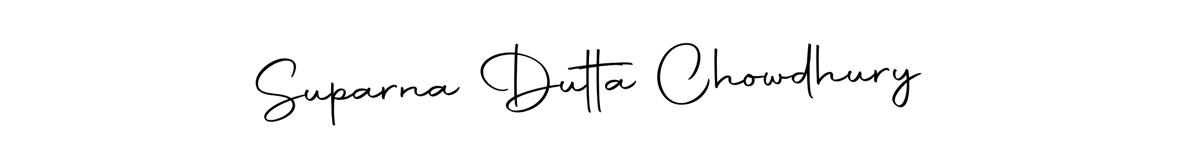 Suparna Dutta Chowdhury stylish signature style. Best Handwritten Sign (Autography-DOLnW) for my name. Handwritten Signature Collection Ideas for my name Suparna Dutta Chowdhury. Suparna Dutta Chowdhury signature style 10 images and pictures png