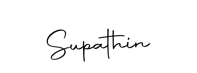 Make a beautiful signature design for name Supathin. Use this online signature maker to create a handwritten signature for free. Supathin signature style 10 images and pictures png