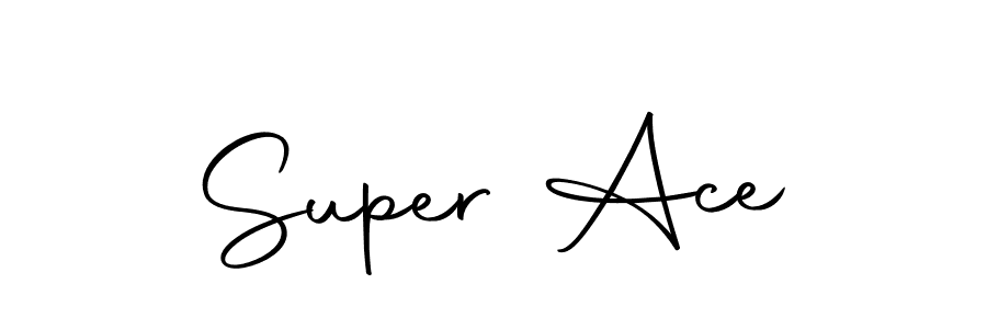 Super Ace stylish signature style. Best Handwritten Sign (Autography-DOLnW) for my name. Handwritten Signature Collection Ideas for my name Super Ace. Super Ace signature style 10 images and pictures png