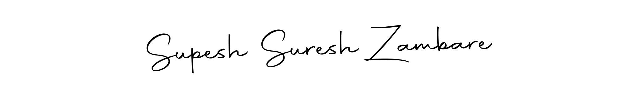 You can use this online signature creator to create a handwritten signature for the name Supesh Suresh Zambare. This is the best online autograph maker. Supesh Suresh Zambare signature style 10 images and pictures png