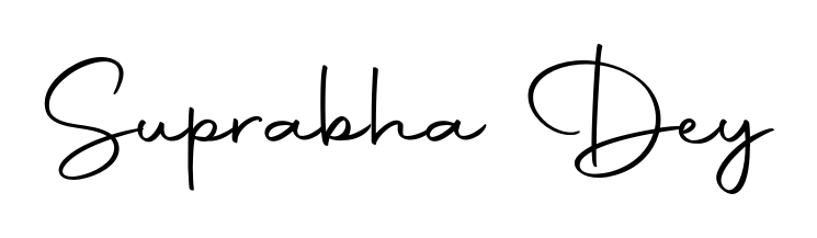 Make a beautiful signature design for name Suprabha Dey. Use this online signature maker to create a handwritten signature for free. Suprabha Dey signature style 10 images and pictures png