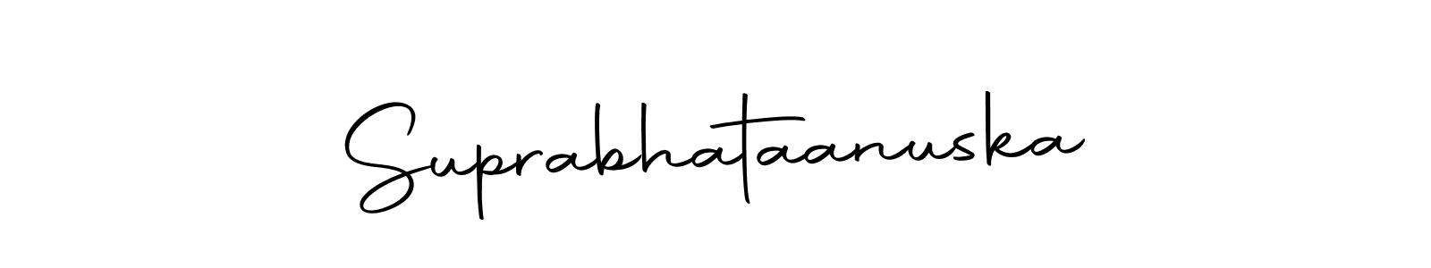 How to Draw Suprabhataanuska signature style? Autography-DOLnW is a latest design signature styles for name Suprabhataanuska. Suprabhataanuska signature style 10 images and pictures png