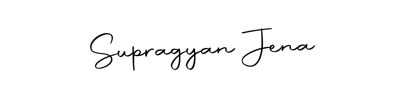 Supragyan Jena stylish signature style. Best Handwritten Sign (Autography-DOLnW) for my name. Handwritten Signature Collection Ideas for my name Supragyan Jena. Supragyan Jena signature style 10 images and pictures png