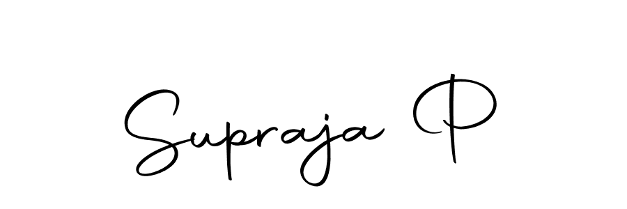 Here are the top 10 professional signature styles for the name Supraja P. These are the best autograph styles you can use for your name. Supraja P signature style 10 images and pictures png