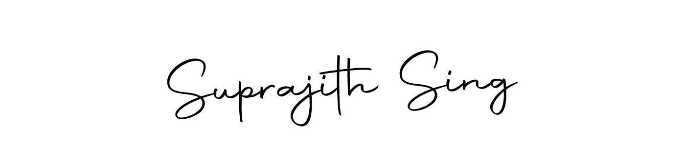 Also we have Suprajith Sing name is the best signature style. Create professional handwritten signature collection using Autography-DOLnW autograph style. Suprajith Sing signature style 10 images and pictures png