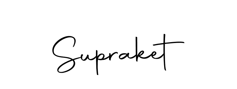 Make a beautiful signature design for name Supraket. With this signature (Autography-DOLnW) style, you can create a handwritten signature for free. Supraket signature style 10 images and pictures png