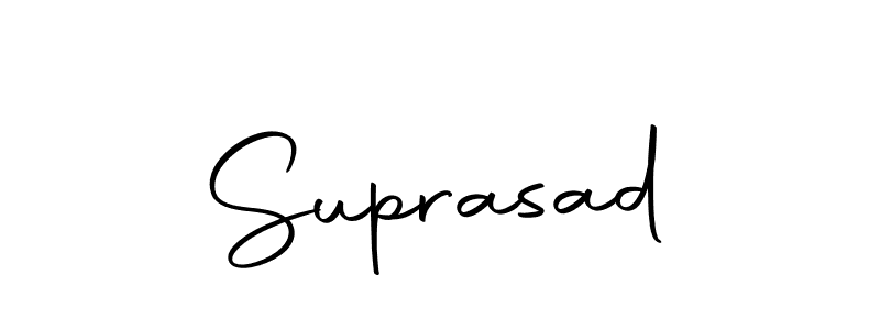 Design your own signature with our free online signature maker. With this signature software, you can create a handwritten (Autography-DOLnW) signature for name Suprasad. Suprasad signature style 10 images and pictures png