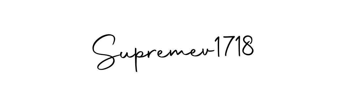 How to make Supremev1718 signature? Autography-DOLnW is a professional autograph style. Create handwritten signature for Supremev1718 name. Supremev1718 signature style 10 images and pictures png