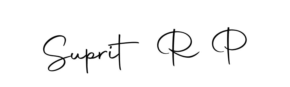 This is the best signature style for the Suprit R P name. Also you like these signature font (Autography-DOLnW). Mix name signature. Suprit R P signature style 10 images and pictures png