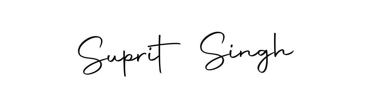 Design your own signature with our free online signature maker. With this signature software, you can create a handwritten (Autography-DOLnW) signature for name Suprit Singh. Suprit Singh signature style 10 images and pictures png