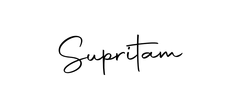 The best way (Autography-DOLnW) to make a short signature is to pick only two or three words in your name. The name Supritam include a total of six letters. For converting this name. Supritam signature style 10 images and pictures png