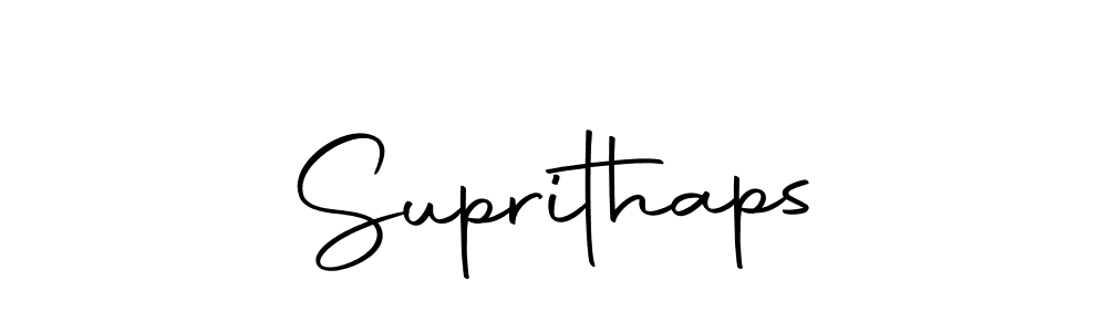 Suprithaps stylish signature style. Best Handwritten Sign (Autography-DOLnW) for my name. Handwritten Signature Collection Ideas for my name Suprithaps. Suprithaps signature style 10 images and pictures png