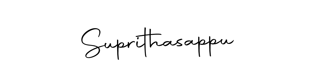 How to make Suprithasappu signature? Autography-DOLnW is a professional autograph style. Create handwritten signature for Suprithasappu name. Suprithasappu signature style 10 images and pictures png