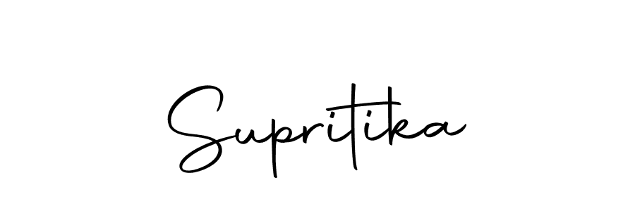 Make a beautiful signature design for name Supritika. With this signature (Autography-DOLnW) style, you can create a handwritten signature for free. Supritika signature style 10 images and pictures png