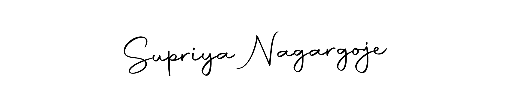 Make a beautiful signature design for name Supriya Nagargoje. With this signature (Autography-DOLnW) style, you can create a handwritten signature for free. Supriya Nagargoje signature style 10 images and pictures png