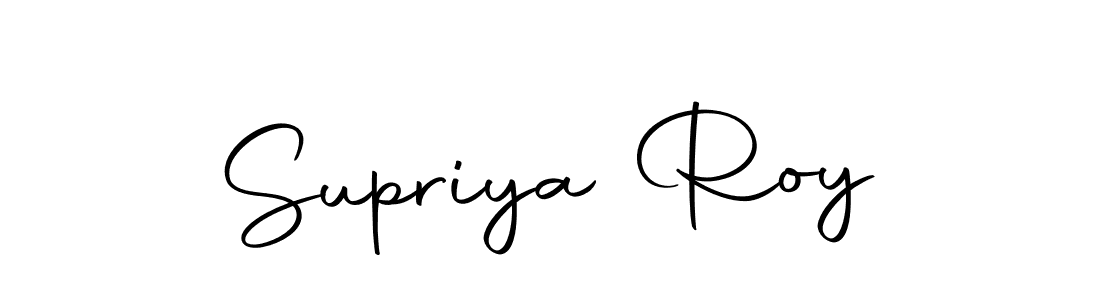 How to make Supriya Roy name signature. Use Autography-DOLnW style for creating short signs online. This is the latest handwritten sign. Supriya Roy signature style 10 images and pictures png