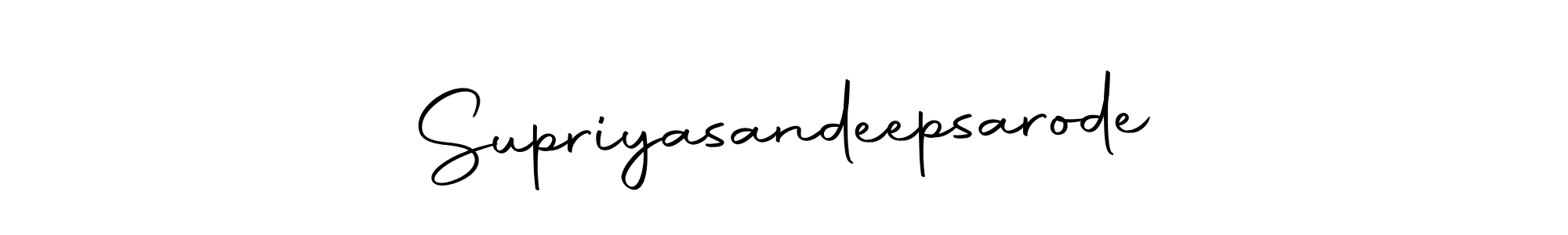 Make a beautiful signature design for name Supriyasandeepsarode. Use this online signature maker to create a handwritten signature for free. Supriyasandeepsarode signature style 10 images and pictures png