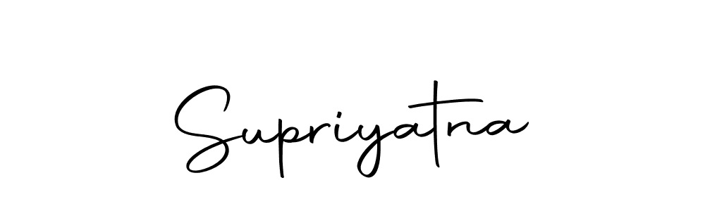 Create a beautiful signature design for name Supriyatna. With this signature (Autography-DOLnW) fonts, you can make a handwritten signature for free. Supriyatna signature style 10 images and pictures png