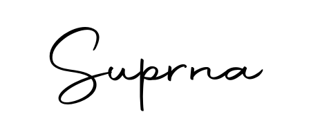 You can use this online signature creator to create a handwritten signature for the name Suprna. This is the best online autograph maker. Suprna signature style 10 images and pictures png