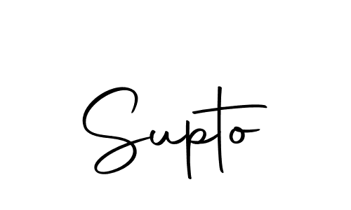 Make a beautiful signature design for name Supto. With this signature (Autography-DOLnW) style, you can create a handwritten signature for free. Supto signature style 10 images and pictures png