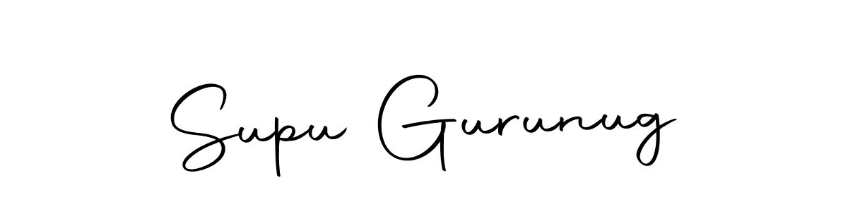 Supu Gurunug stylish signature style. Best Handwritten Sign (Autography-DOLnW) for my name. Handwritten Signature Collection Ideas for my name Supu Gurunug. Supu Gurunug signature style 10 images and pictures png