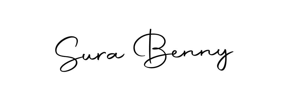 Make a short Sura Benny signature style. Manage your documents anywhere anytime using Autography-DOLnW. Create and add eSignatures, submit forms, share and send files easily. Sura Benny signature style 10 images and pictures png