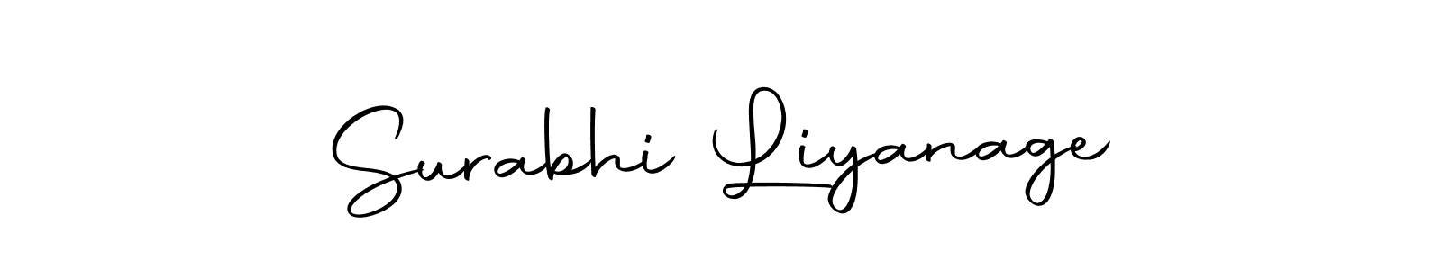 Surabhi Liyanage stylish signature style. Best Handwritten Sign (Autography-DOLnW) for my name. Handwritten Signature Collection Ideas for my name Surabhi Liyanage. Surabhi Liyanage signature style 10 images and pictures png