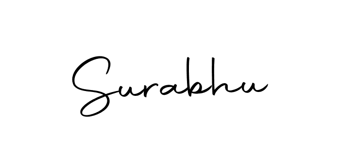 Make a beautiful signature design for name Surabhu. Use this online signature maker to create a handwritten signature for free. Surabhu signature style 10 images and pictures png