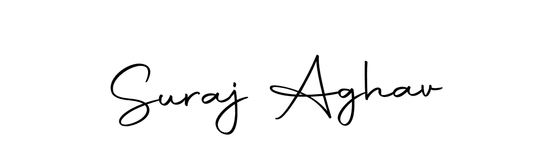 Make a beautiful signature design for name Suraj Aghav. With this signature (Autography-DOLnW) style, you can create a handwritten signature for free. Suraj Aghav signature style 10 images and pictures png