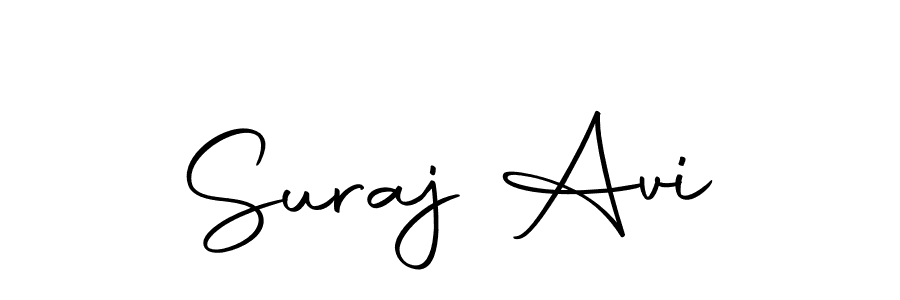 How to make Suraj Avi signature? Autography-DOLnW is a professional autograph style. Create handwritten signature for Suraj Avi name. Suraj Avi signature style 10 images and pictures png