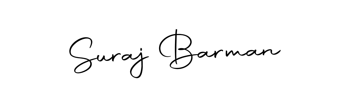 Make a beautiful signature design for name Suraj Barman. With this signature (Autography-DOLnW) style, you can create a handwritten signature for free. Suraj Barman signature style 10 images and pictures png