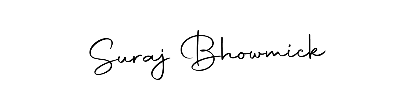 The best way (Autography-DOLnW) to make a short signature is to pick only two or three words in your name. The name Suraj Bhowmick include a total of six letters. For converting this name. Suraj Bhowmick signature style 10 images and pictures png