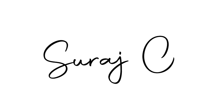 Also we have Suraj C name is the best signature style. Create professional handwritten signature collection using Autography-DOLnW autograph style. Suraj C signature style 10 images and pictures png