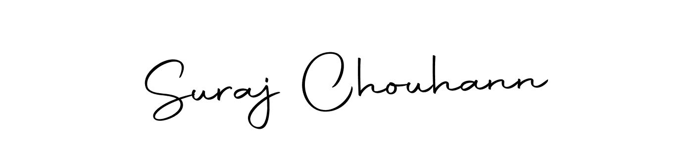 How to make Suraj Chouhann signature? Autography-DOLnW is a professional autograph style. Create handwritten signature for Suraj Chouhann name. Suraj Chouhann signature style 10 images and pictures png