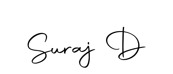 Make a beautiful signature design for name Suraj D. Use this online signature maker to create a handwritten signature for free. Suraj D signature style 10 images and pictures png