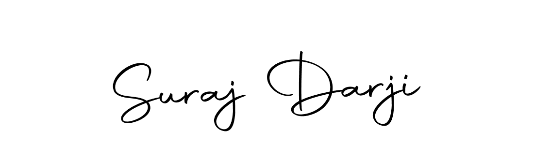 Design your own signature with our free online signature maker. With this signature software, you can create a handwritten (Autography-DOLnW) signature for name Suraj Darji. Suraj Darji signature style 10 images and pictures png