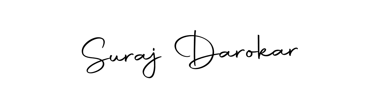 Use a signature maker to create a handwritten signature online. With this signature software, you can design (Autography-DOLnW) your own signature for name Suraj Darokar. Suraj Darokar signature style 10 images and pictures png