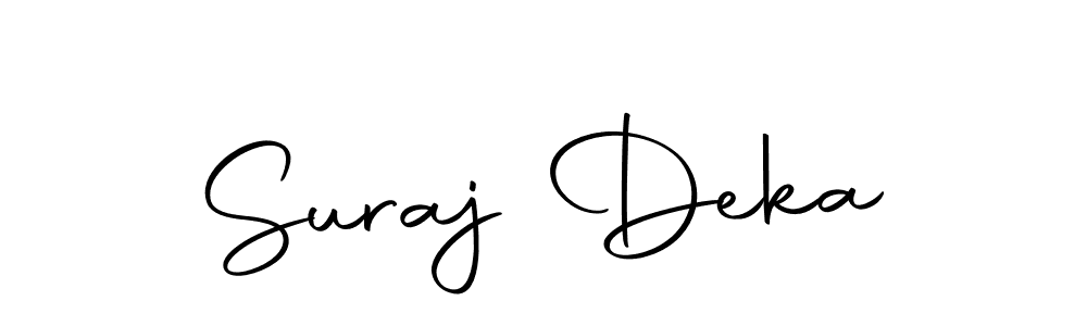 Similarly Autography-DOLnW is the best handwritten signature design. Signature creator online .You can use it as an online autograph creator for name Suraj Deka. Suraj Deka signature style 10 images and pictures png
