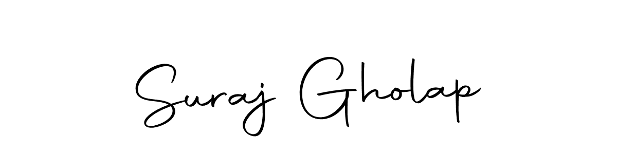 Make a beautiful signature design for name Suraj Gholap. Use this online signature maker to create a handwritten signature for free. Suraj Gholap signature style 10 images and pictures png